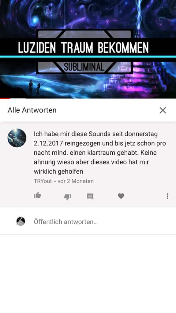 Luzides Träumen Erfahrungen