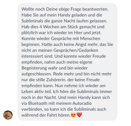 erafhrung durch affirmationen